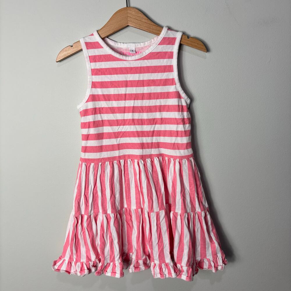 Crewcuts Pink Striped Dress